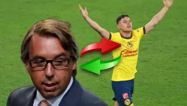 Emilio Azcárraga y Richard Sánchez/Foto Mediotiempo.