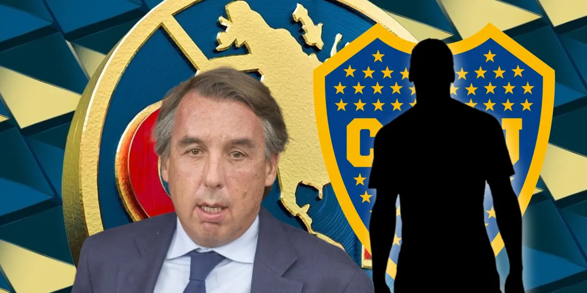 Emilio Azcárraga y silueta de futbolista/Foto Club América.