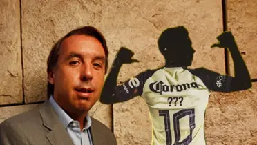 Emilio Azcárraga y silueta de jugador/ Foto Infobae.
