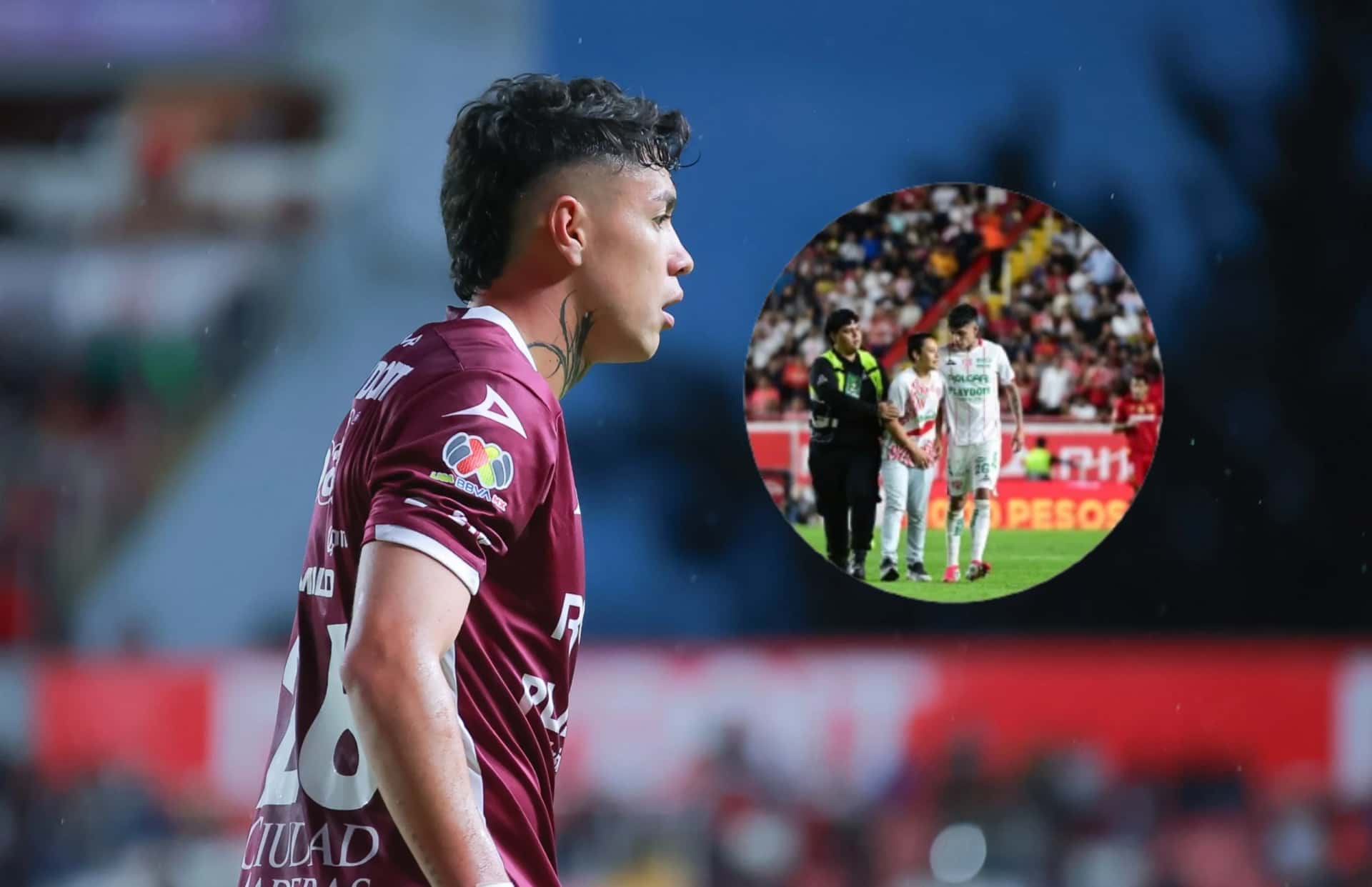 Emilio Lara sigue perteneciendo al América, pero está en calidad de préstamo con Necaxa.