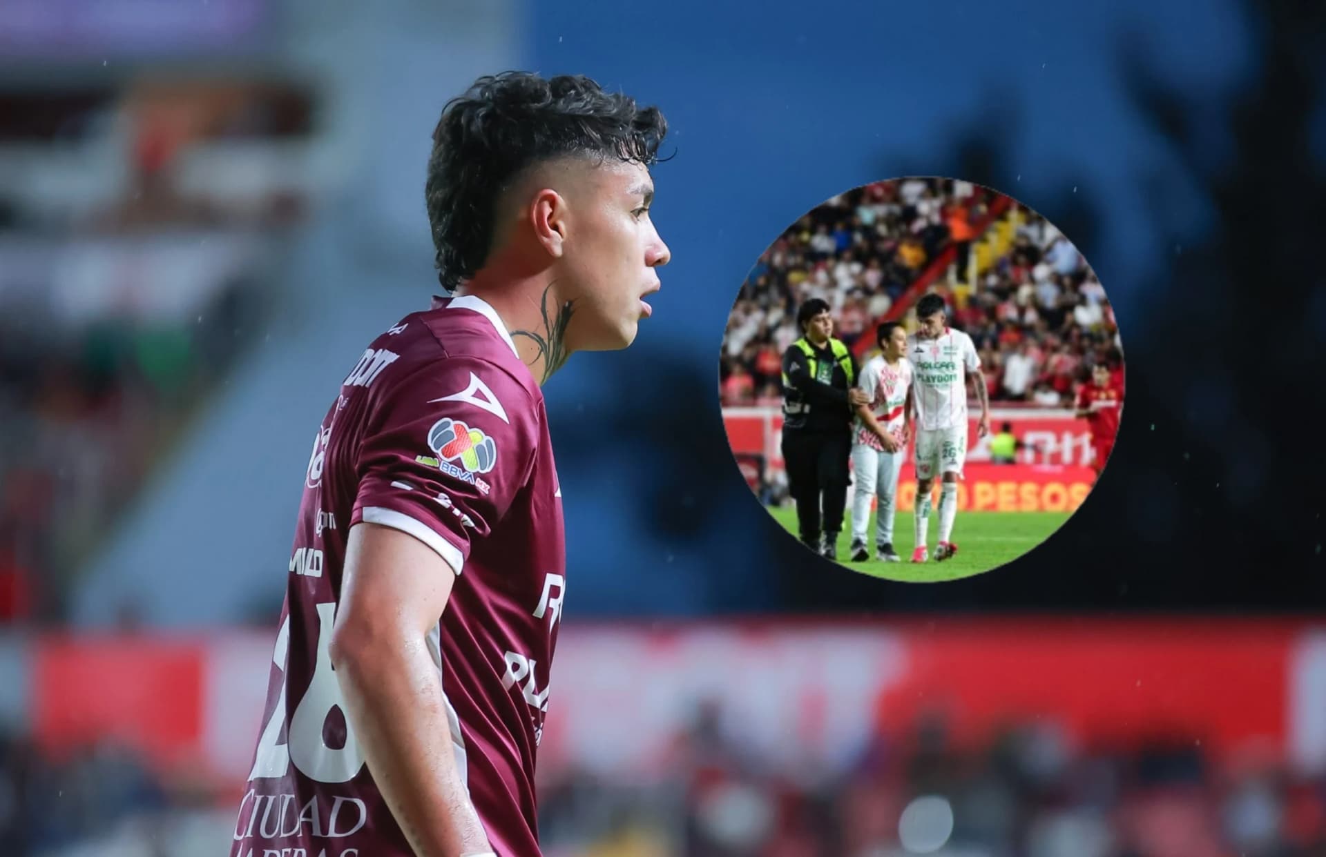 Emilio Lara sigue perteneciendo al América, pero está en calidad de préstamo con Necaxa.