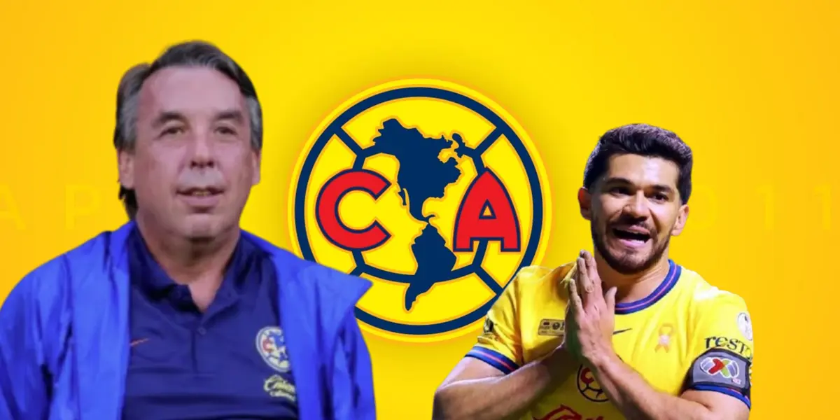 Emlio Azcárraga junto a Henry Martín / FOTO DALE AMÉRICA