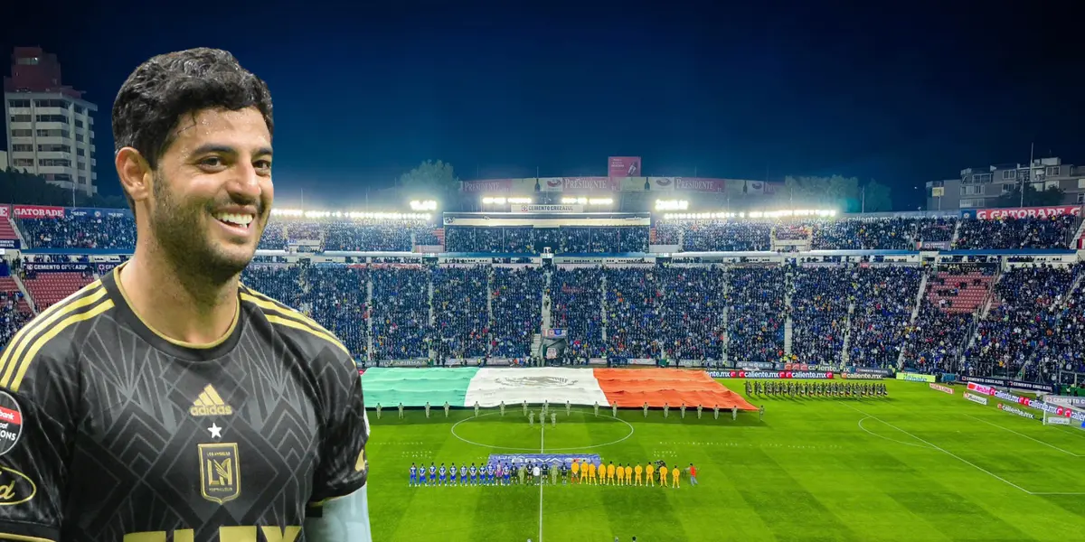 En pleno Cruz Azul vs Tigres, revelan si Carlos Vela llega o no a la máquina