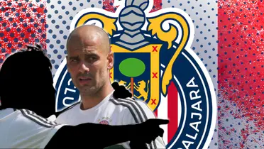 Entrenador incógnito junto a Pep Guardiola / FOTO ESPN