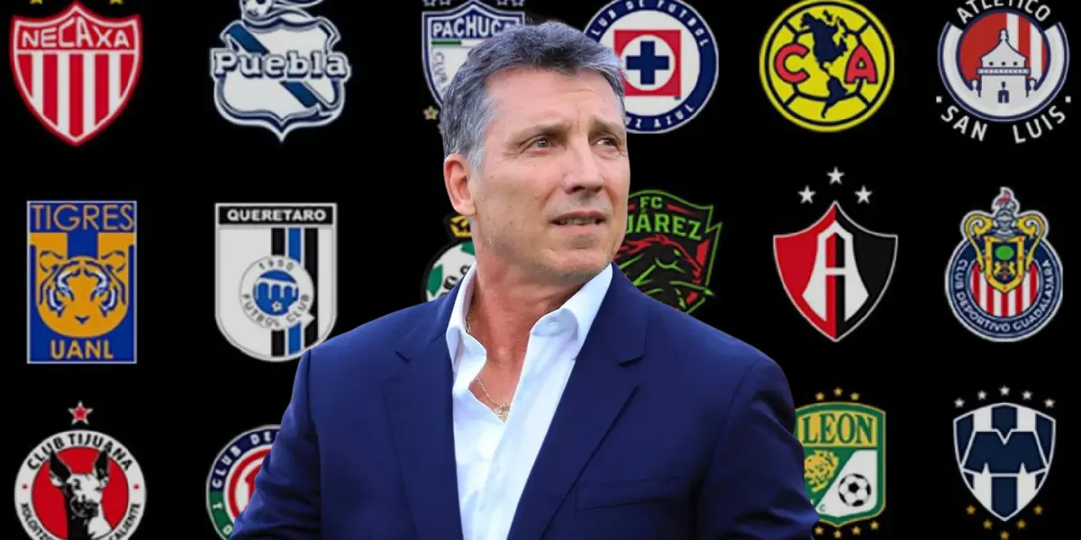 Equipos de Liga MX de fondo, tomado de Marca, con Siboldi al frente