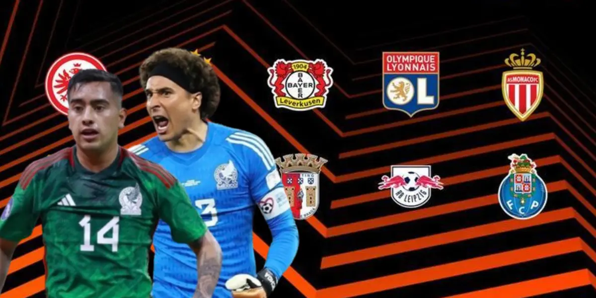 Erick Sánchez junto a Guillermo Ochoa / FOTO ULISES NARANJO