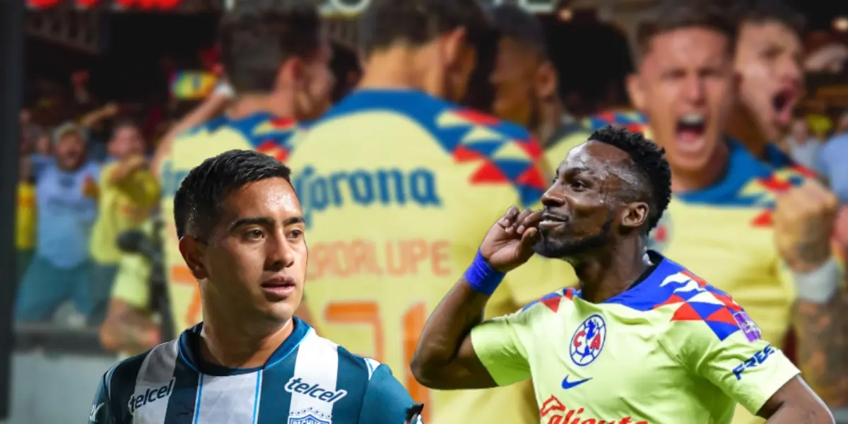 Erick Sánchez y Julián Quiñones celebrando/ Foto Mexsport.