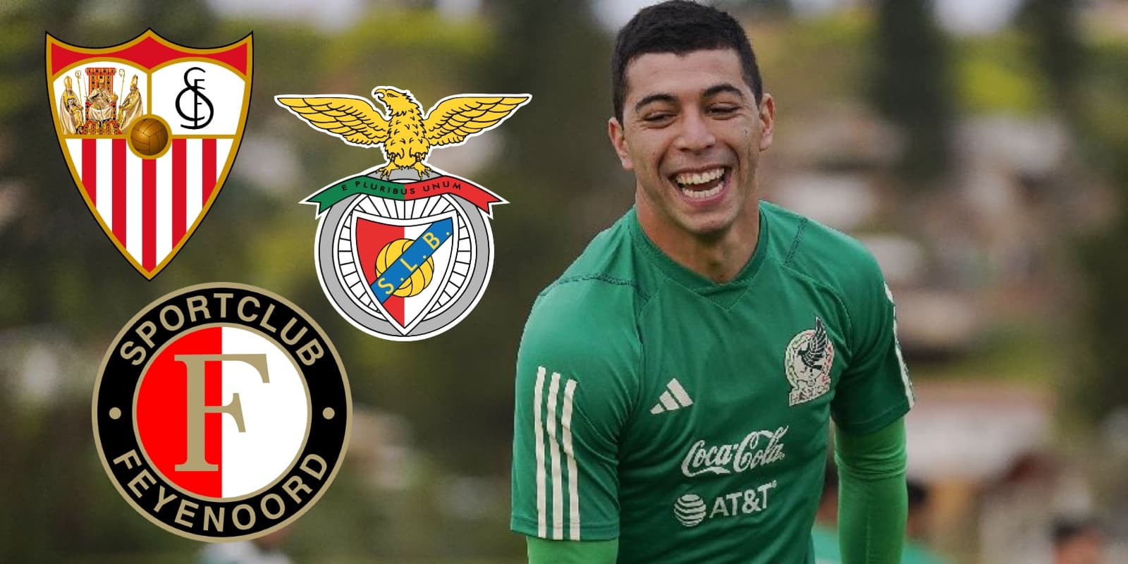 Erik Lira es pretendido por Feyenoord, Sevilla, Valencia y Benfica para el mercado veraniego
