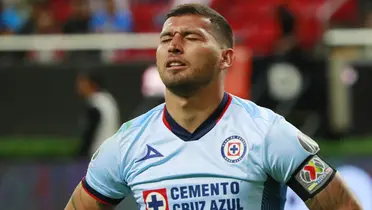 Escobar en partido con Cruz Azul. Foto: Marca