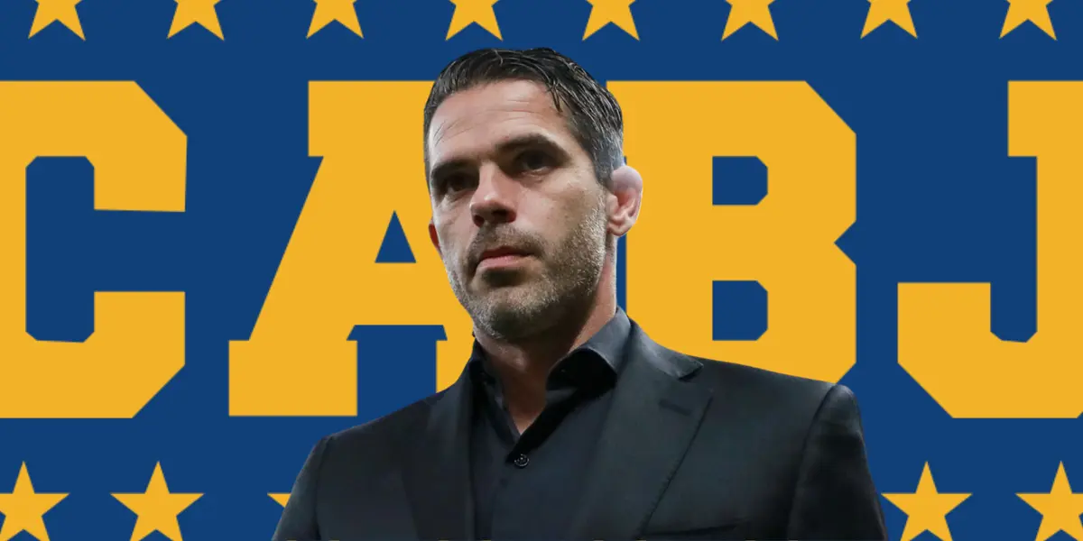 Escudo del Boca, tomado de Wikipedia, con Gago al frente