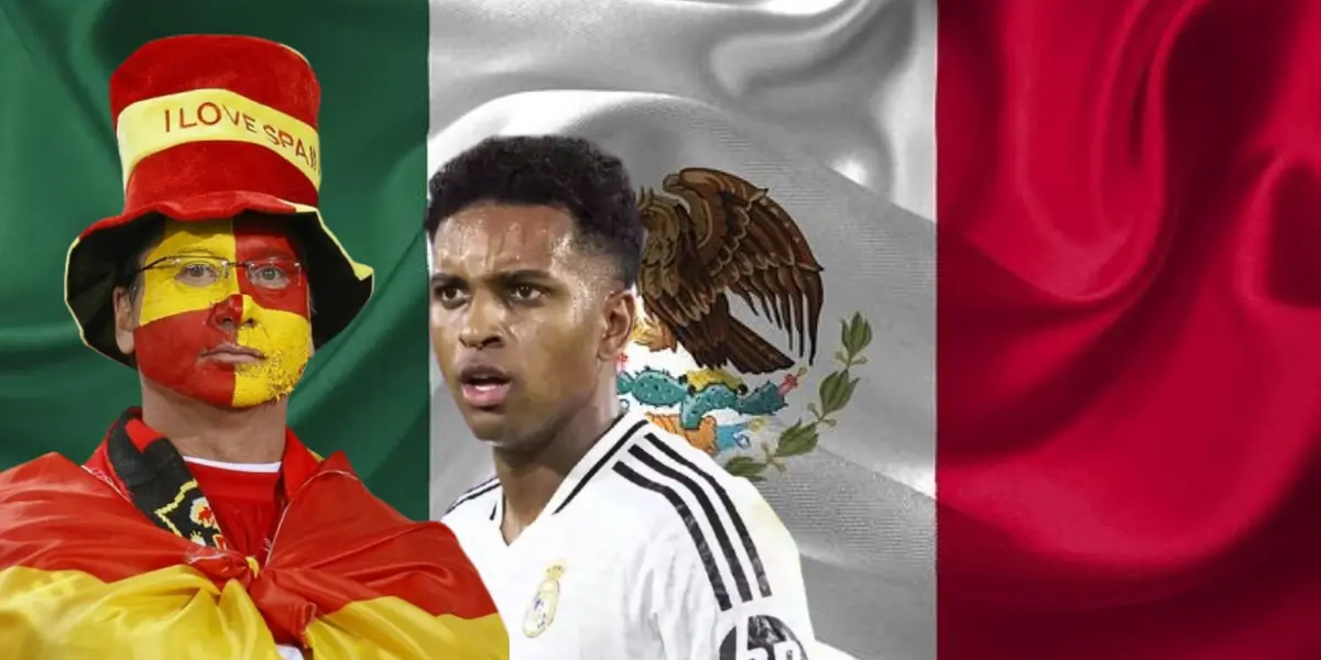 Español junto a Rodrygo Goes / FOTO X
