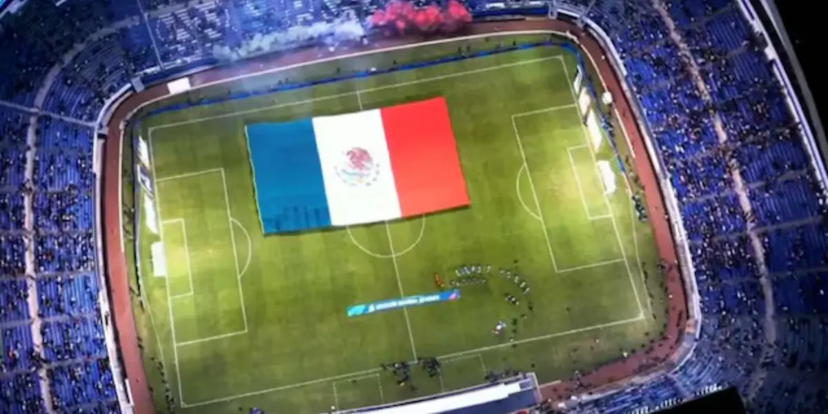 Estadio Cuauhtémoc en el México vs Valencia. Foto: SDP