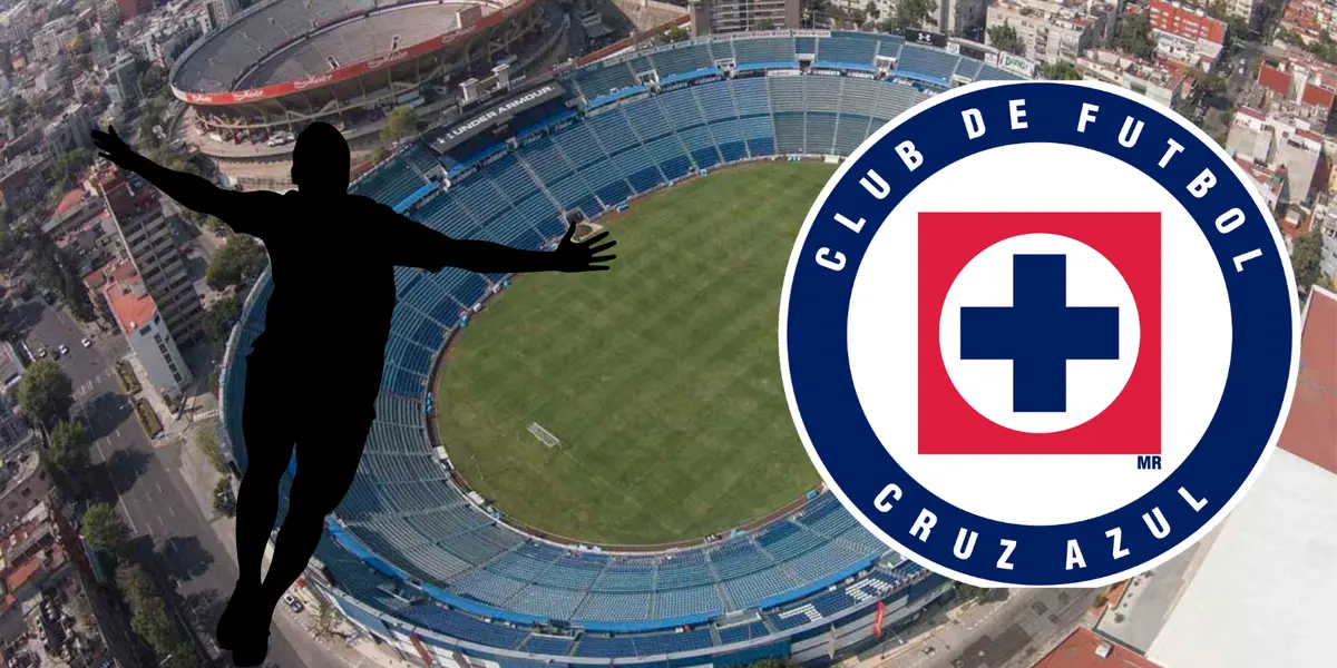 Estadio de Cruz Azul de fondo. Foto; ESTO