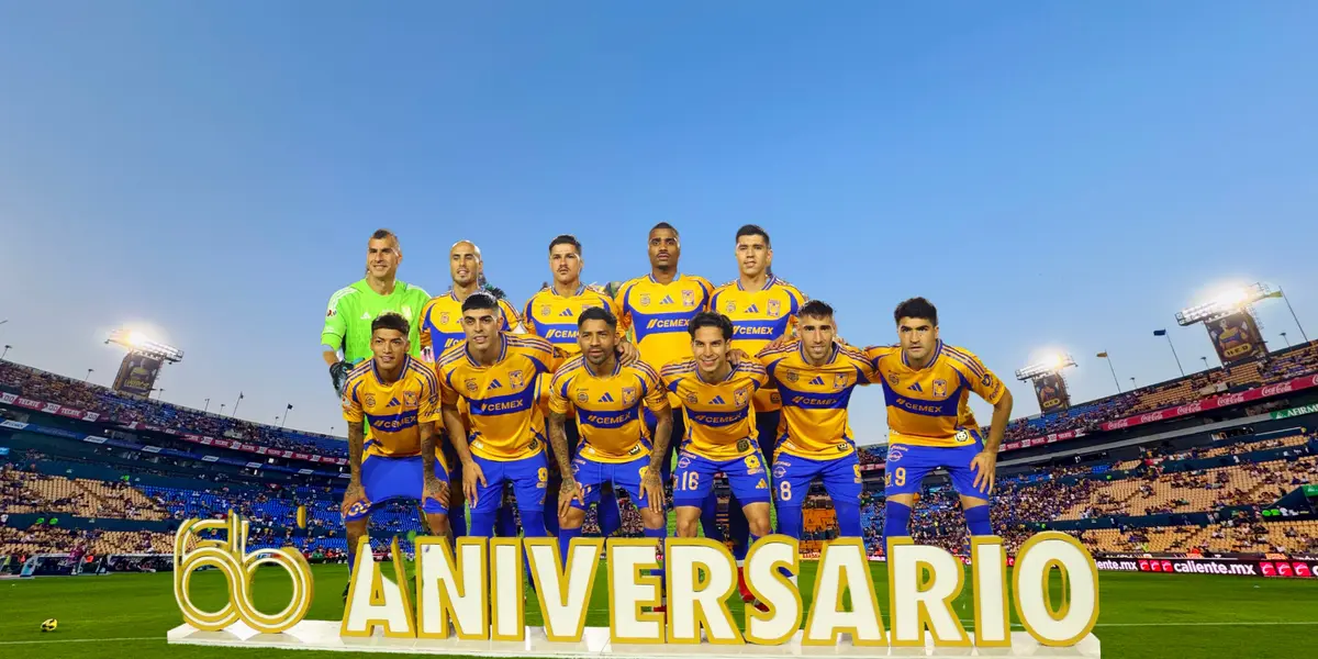 Estadio de fondo. Foto: Tigres