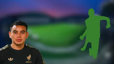 Estadio de fondo, tomado de Wikipedia, con Charly al frente