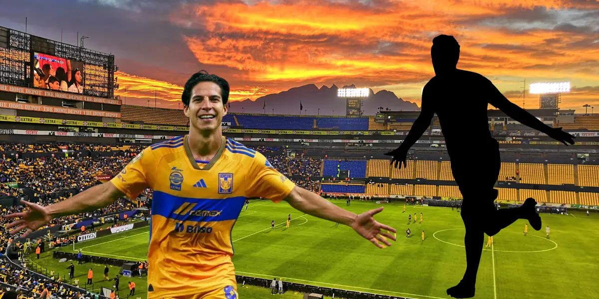 Estadio de Tigres de fondo, tomado de Wikipedia