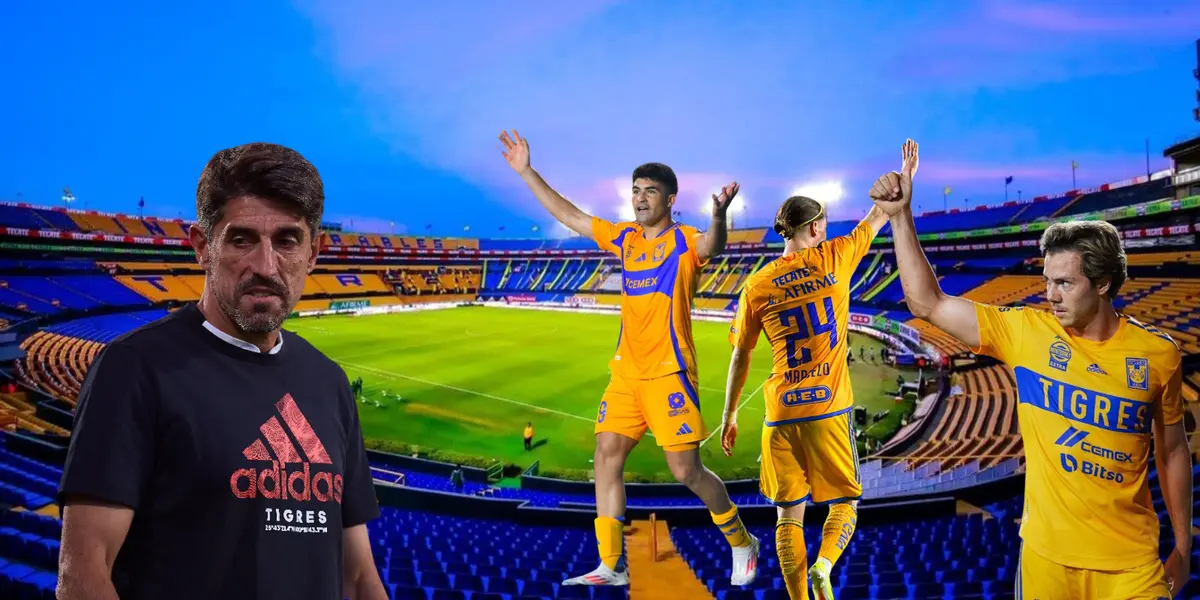 Estadio de Tigres de fondo, tomado de Wikipedia