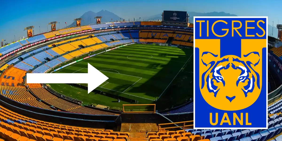 Estadio de Tigres, tomado de Tigres