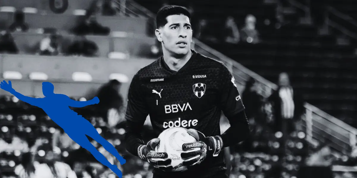 Esteban Andrada en partido con Rayados. Foto: Mediotiempo