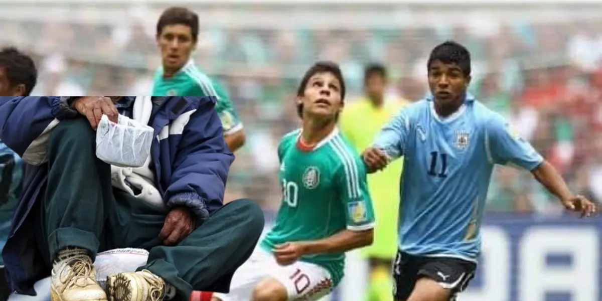 Estuvo en el México Uruguay donde el Tri fue campeón, hoy vaga por las calles