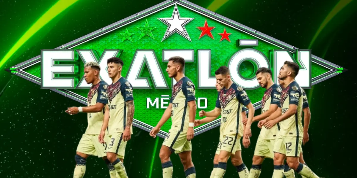 Ex futbolistas del América/ Foto Exatlón México.