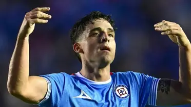 Faravelli en partido con Cruz Azul. Foto: Bolavip