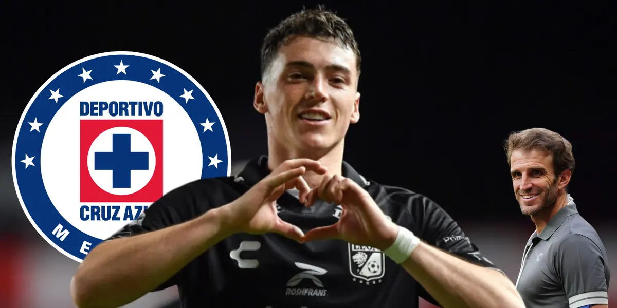 Federico Viñas celebrando gol con el Club León. Foto: ESTO