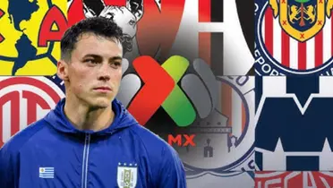 Federico Viñas junto a clubes de la Liga MX / FOTO ESPN