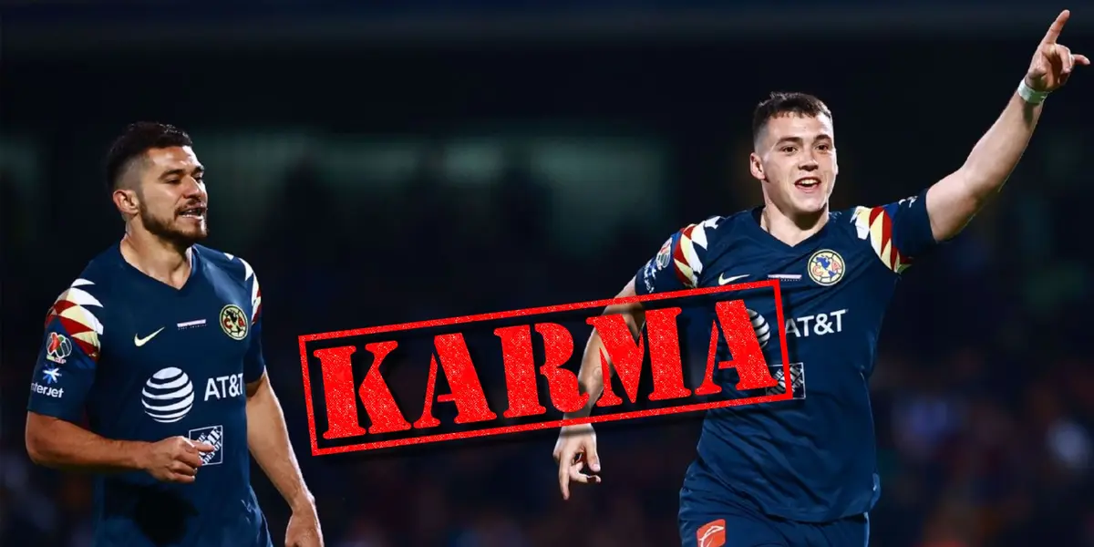 Federico Viñas y Henry Martín / Foto: Club América