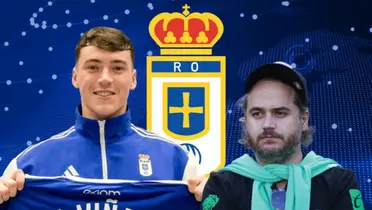Federico Viñas y Jesús Martínez/ Foto Real Oviedo.