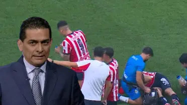 Felipe Ramos Rizo en el Chivas vs Puebla / FOTO ESPN