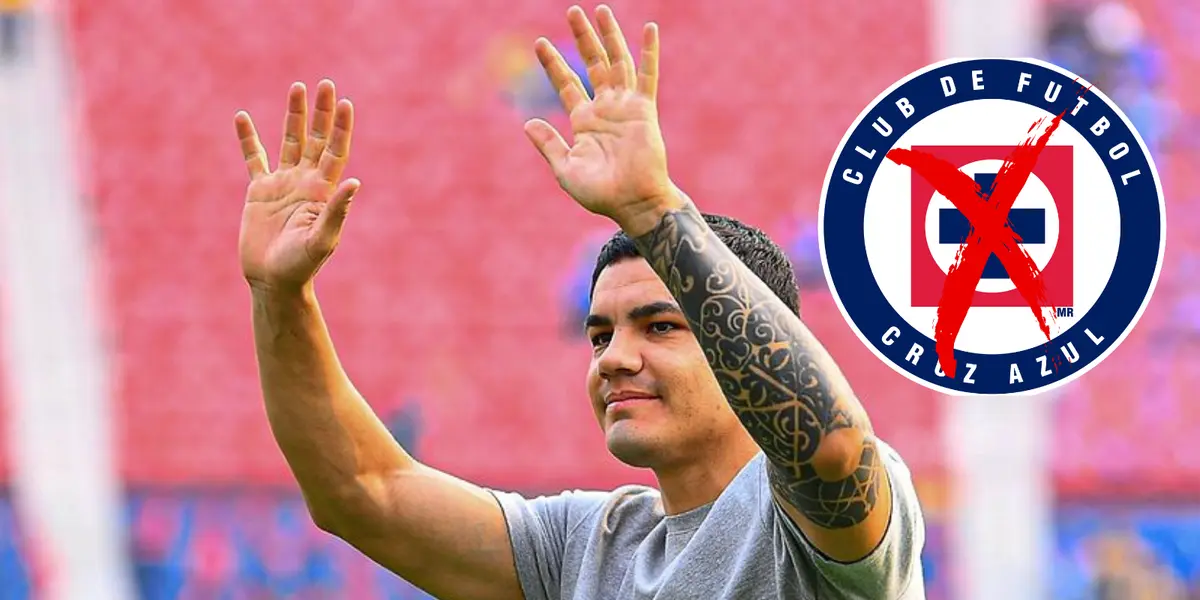 Fernández con Cruz Azul. Foto: Marca