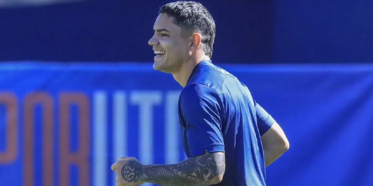 Fernández en entreno. Foto: Cruz Azul