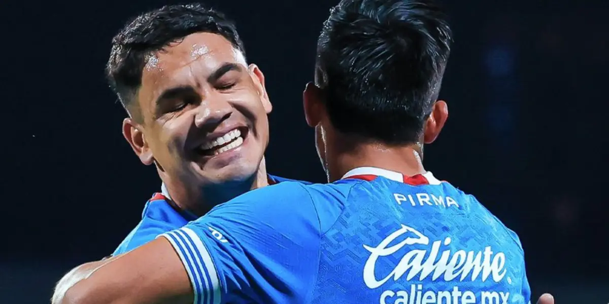 Fernández tras anotar. Foto: Cruz Azul