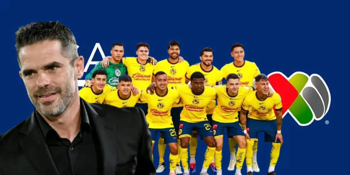 Fernando Gago junto a futbolistas del América / FOTO GETTY IMAGES