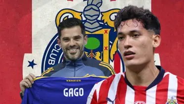 Fernando Gago junto a Jesús Orozco Chiquete / FOTO JUAN FÚTBOL