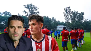 Fernando Gago junto a Jesús Orozco Chiquete / FOTO SPORTS MEDIA