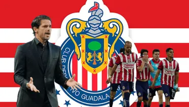 Fernando Gago y jugadores de Chivas/Foto Peakpx.