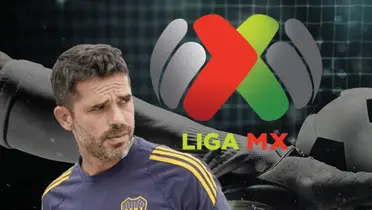 Fernando Gago y logo de Liga MX/Foto Netbet.