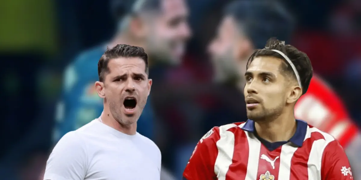 Fernando Gago y Ricardo Marín/ Foto Chivas.