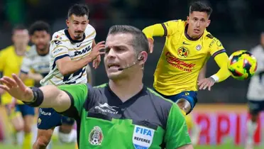 Fernando Hernández en el Pumas vs América / FOTO SOY FÚTBOL