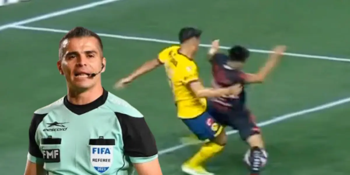 Fernando Hernández en el Tijuana vs América / FOTO MILENIO