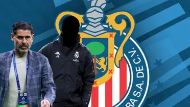 Fernando Hierro junto a directivo incógnito del Real Madrid / FOTO X