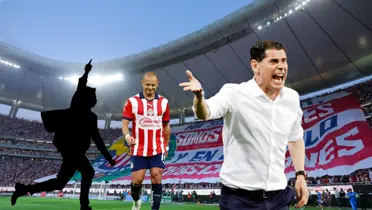 Fernando Hierro molesto, Javier Hernández y silueta corriendo/ Foto El 10.
