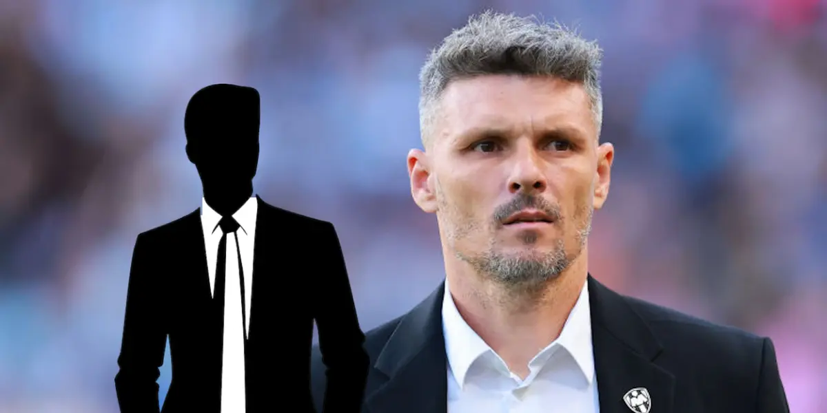 Fernando Ortiz y silueta de hombre con traje/Foto TUDN.