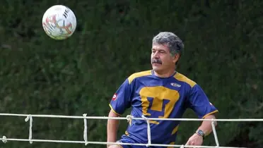 Ferretti en entrenamiento con Pumas. Foto: Récord