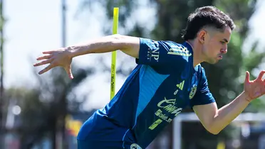 Fidalgo en entreno. Foto: Club América