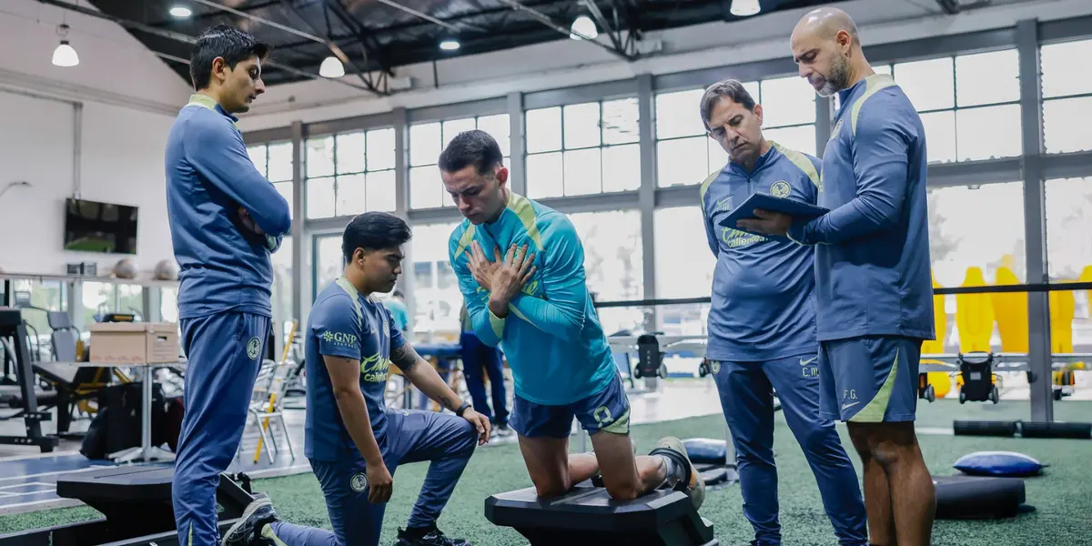 Fidalgo en pruebas. Foto: Club América