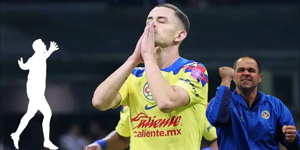 Fidalgo lamentándose en partido con América. Foto: Fútbol Total