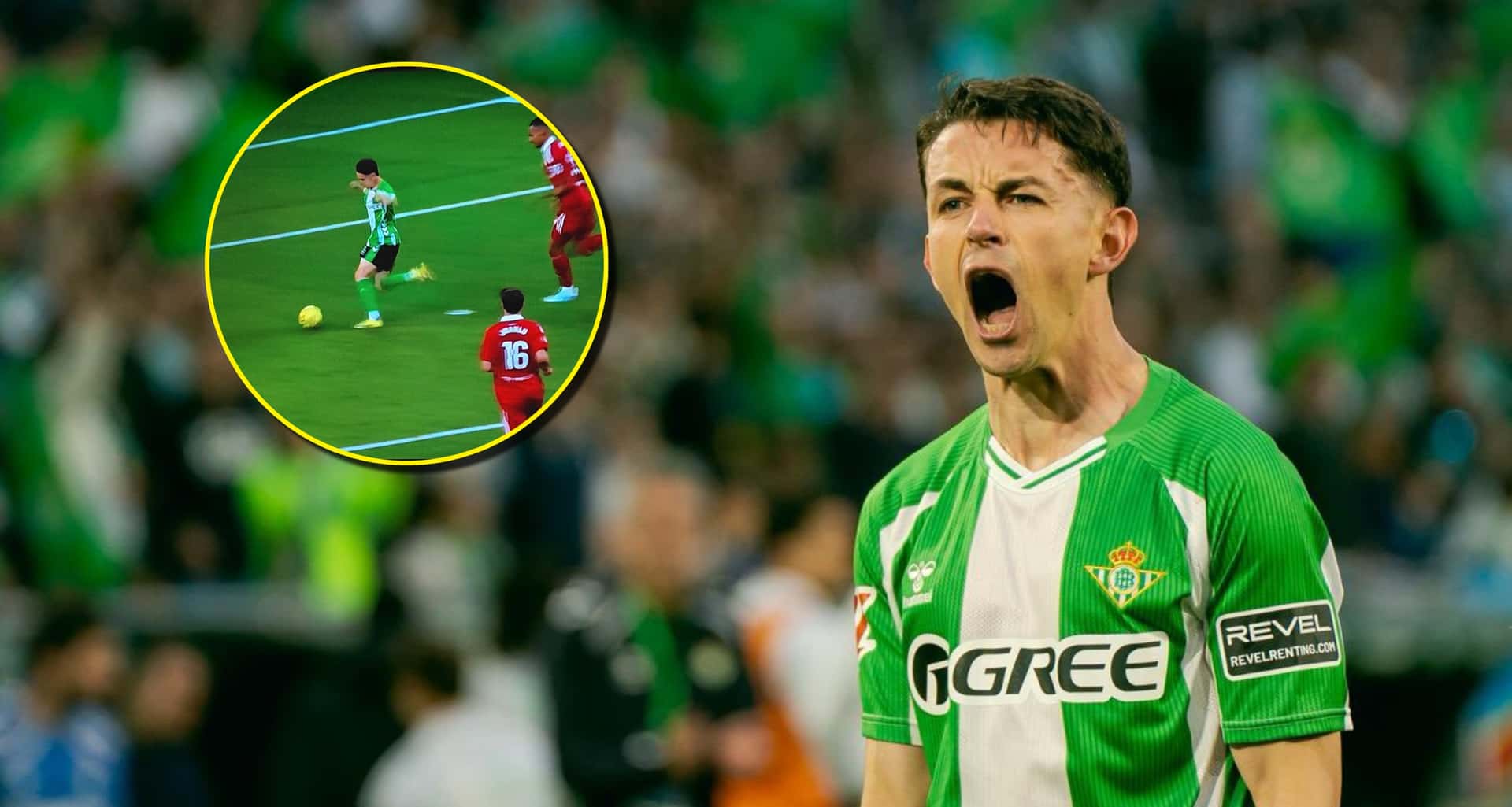 Fidalgo se estrenó como goleador con el Betis al minuto 37